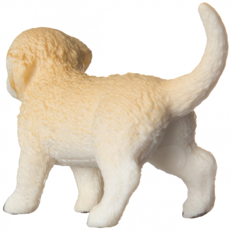 Фигурка – щенок Голден ретривер, размер 5 х 2 х 3 см.  